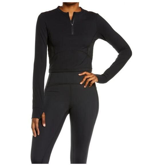 SWEATY BETTY Power Half Zip Pullover Size Large - Picture 1 of 7